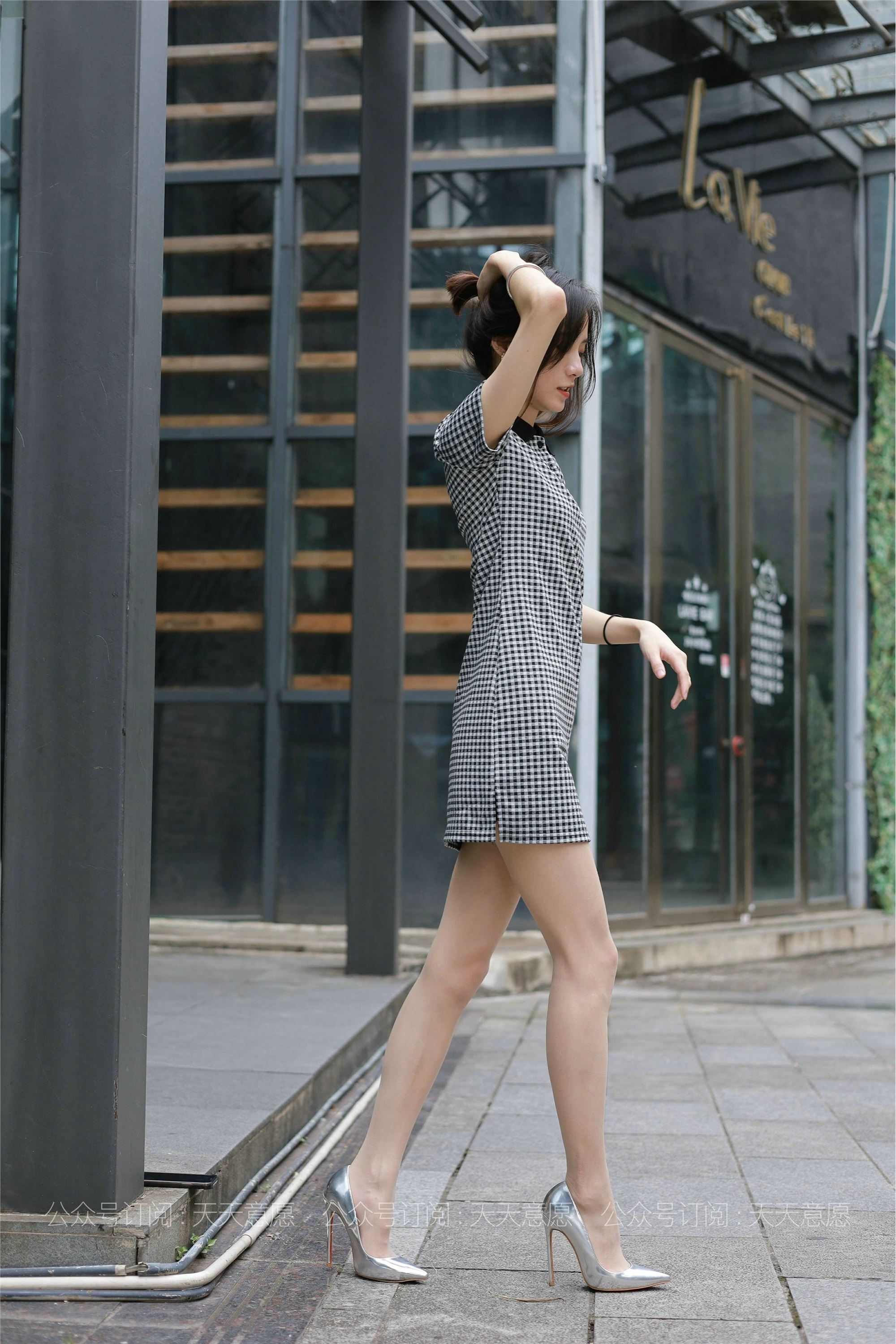 IESS异思趣向  2021.07.22 丝享家867：小六《格子连衣裙》